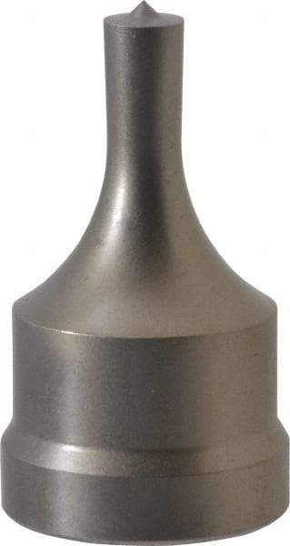 Cleveland Steel Tool - 5/16 Inch Diameter Round Ironworker Punch - 1-1/32 Inch Body Diameter, 1-5/32 Inch Head Diameter, 1-15/16 Inch Overall Length - Apex Tool & Supply