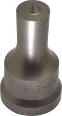 Cleveland Steel Tool - 5/8 Inch Diameter Round Ironworker Punch - 1-1/16 Inch Body Diameter, 1-7/32 Inch Head Diameter, 2-1/8 Inch Overall Length - Apex Tool & Supply