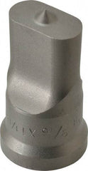 Cleveland Steel Tool - 9/16 Inch Wide Oblong Ironworker Punch - 1-1/16 Inch Body Diameter, 1-7/32 Inch Head Diameter, 2-1/8 Inch Overall Length - Apex Tool & Supply