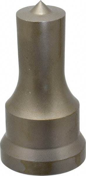 Cleveland Steel Tool - 11/16 Inch Diameter Round Ironworker Punch - 1-1/16 Inch Body Diameter, 1.24 Inch Head Diameter, 2-3/16 Inch Overall Length - Apex Tool & Supply