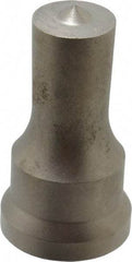 Cleveland Steel Tool - 3/4 Inch Diameter Round Ironworker Punch - 1-1/16 Inch Body Diameter, 1.24 Inch Head Diameter, 2-3/16 Inch Overall Length - Apex Tool & Supply