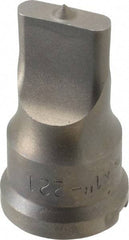 Cleveland Steel Tool - 5/16 Inch Wide Oblong Ironworker Punch - 1-7/32 Inch Body Diameter, 1-3/8 Inch Head Diameter, 2-3/8 Inch Overall Length - Apex Tool & Supply