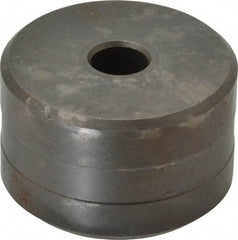 Cleveland Steel Tool - 9/32 Inch Diameter Round Ironworker Die - 1-13/16 Inch Head Diameter, 1-1/8 Inch Head Height - Apex Tool & Supply