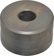 Cleveland Steel Tool - 15/32 Inch Diameter Round Ironworker Die - 1-13/16 Inch Head Diameter, 1-1/8 Inch Head Height - Apex Tool & Supply