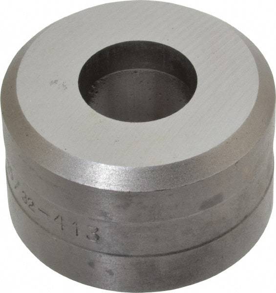 Cleveland Steel Tool - 25/32 Inch Diameter Round Ironworker Die - 1-13/16 Inch Head Diameter, 1-1/8 Inch Head Height - Apex Tool & Supply