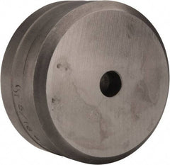 Cleveland Steel Tool - 5/16 Inch Diameter Round Ironworker Die - 2 Inch Head Diameter, 1 Inch Head Height - Apex Tool & Supply