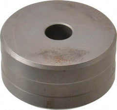 Cleveland Steel Tool - 3/8 Inch Diameter Round Ironworker Die - 2 Inch Head Diameter, 1 Inch Head Height - Apex Tool & Supply