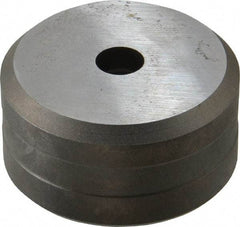 Cleveland Steel Tool - 13/32 Inch Diameter Round Ironworker Die - 2 Inch Head Diameter, 1 Inch Head Height - Apex Tool & Supply