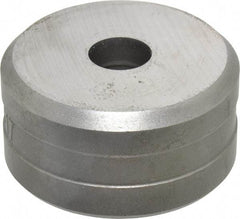 Cleveland Steel Tool - 17/32 Inch Diameter Round Ironworker Die - 2 Inch Head Diameter, 1 Inch Head Height - Apex Tool & Supply