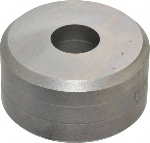 Cleveland Steel Tool - 21/32 Inch Diameter Round Ironworker Die - 2 Inch Head Diameter, 1 Inch Head Height - Apex Tool & Supply