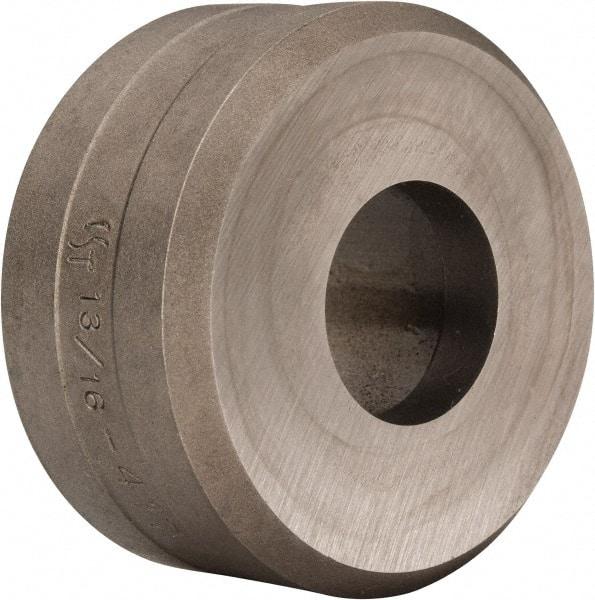Cleveland Steel Tool - 13/16 Inch Diameter Round Ironworker Die - 2 Inch Head Diameter, 1 Inch Head Height - Apex Tool & Supply