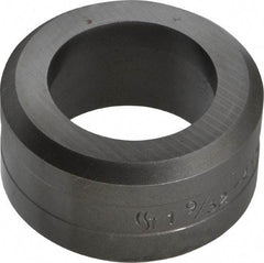Cleveland Steel Tool - 1-9/32 Inch Diameter Round Ironworker Die - 2 Inch Head Diameter, 1 Inch Head Height - Apex Tool & Supply