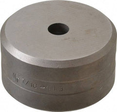 Cleveland Steel Tool - 7/16 Inch Diameter Round Ironworker Die - 2-3/8 Inch Head Diameter, 1-1/4 Inch Head Height - Apex Tool & Supply