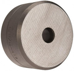 Cleveland Steel Tool - 17/32 Inch Diameter Round Ironworker Die - 2-3/8 Inch Head Diameter, 1-1/4 Inch Head Height - Apex Tool & Supply