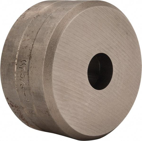 Cleveland Steel Tool - 5/8 Inch Diameter Round Ironworker Die - 2-3/8 Inch Head Diameter, 1-1/4 Inch Head Height - Apex Tool & Supply