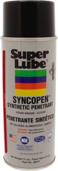 Synco Chemical - 11 oz Aerosol Synthetic Penetrant - Food Grade - Apex Tool & Supply