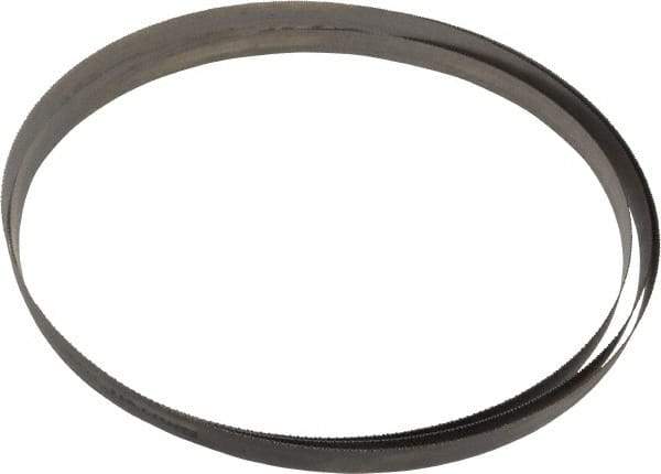 Starrett - 10 to 14 TPI, 14' 6" Long x 1" Wide x 0.035" Thick, Welded Band Saw Blade - Bi-Metal, Toothed Edge, Raker Tooth Set, Contour Cutting - Apex Tool & Supply