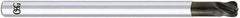OSG - 1/8", 4 Flute, Single End, Solid Carbide, 0.015" Corner Radius End Mill - 3" OAL, 30° Helix, Right Hand Flute, 1/8" LOC, Right Hand Cut, - Apex Tool & Supply
