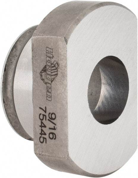Hougen - 9/16 Inch Diameter Hydraulic Punch Press Die - Round - Apex Tool & Supply