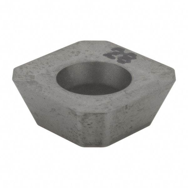 Iscar - SEHT43 Grade IC28 Carbide Milling Insert - Uncoated, 0.1874" Thick, 1/2" Inscribed Circle - Apex Tool & Supply
