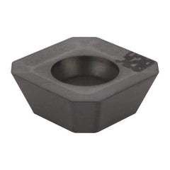 Iscar - SEHT43 Grade IC928 Carbide Milling Insert - TiAlN Finish, 0.1874" Thick, 1/2" Inscribed Circle - Apex Tool & Supply