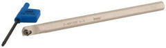 Iscar - 0.275" Min Bore Diam, 4" OAL, 1/4" Shank Diam, S-SWUB Indexable Boring Bar - WB.. 520L Insert, Screw or Clamp Holding Method - Apex Tool & Supply