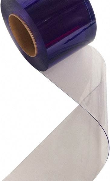 Aleco - Clear Replacement Vinyl Strip Standard Dock Curtain Strips - 48" Wide x 60' Long x 0.06" Thick, PVC - Apex Tool & Supply