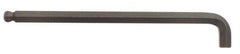 Bondhus - 10mm Hex, Short Arm, Ball End Hex Key - 7-49/64" OAL, Protanium High Torque Steel, Metric System of Measurement - Apex Tool & Supply