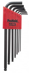 Bondhus - 7 Piece T-Handle Ball End Hex Key Set - Apex Tool & Supply