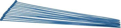 Thomas & Betts - 14.2" Long Blue Nylon Standard Cable Tie - 50 Lb Tensile Strength, 1.19mm Thick, 102mm Max Bundle Diam - Apex Tool & Supply