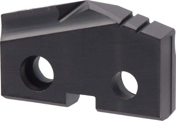 Allied Machine and Engineering - 1-1/16" Diam x 3/16" Thick, Seat Code 2, 90° Included Angle Spade Drill Insert - TiAlN Coated, Cobalt, Series T-A - Apex Tool & Supply