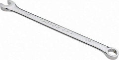 Proto - 1/4" 12 Point Combination Wrench - 5-3/8" OAL, Steel, Chrome Finish - Apex Tool & Supply