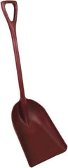 Remco - 17-1/8" High Square Plastic Shovel - 27" Long D-Grip Handle - Apex Tool & Supply