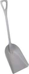 Remco - 17-1/8" High Square Plastic Shovel - 27" Long D-Grip Handle - Apex Tool & Supply