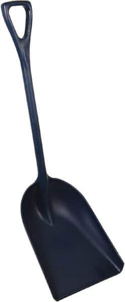 Remco - 17-1/8" High Square Plastic Shovel - 27" Long D-Grip Handle - Apex Tool & Supply
