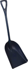 Remco - 17-1/8" High Square Plastic Shovel - 27" Long D-Grip Handle - Apex Tool & Supply