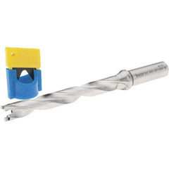 Iscar - 0.551" to 0.587" Diam, 8xD, 4.41" Max Depth, 5/8" Shank Diam, 7.09" OAL, Replaceable-Tip Drill - FCP, ICK, ICK-2M, ICM, ICN, ICP, iCP-2M Insert, 14 Seat Size, 83853309 Toolholder, Series SumoCham - Apex Tool & Supply