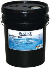 Rustlick - Ultracut 380R, 5 Gal Pail Cutting & Grinding Fluid - Semisynthetic - Apex Tool & Supply
