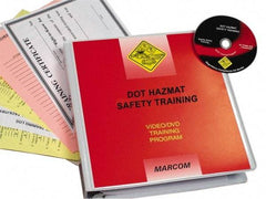 Marcom - DOT HazMat Safety, Multimedia Training Kit - 18 Minute Run Time DVD, English and Spanish - Apex Tool & Supply