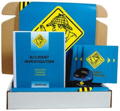 Marcom - Accident Investigation, Multimedia Training Kit - 13 Minute Run Time DVD, English and Spanish - Apex Tool & Supply