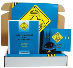 Marcom - Safety Showers and Eye Washes, Multimedia Training Kit - 12 Minute Run Time DVD, English and Spanish - Apex Tool & Supply