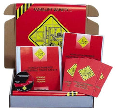 Marcom - Forklift, Powered Industrial Truck Safety, Multimedia Training Kit - 28 Minute Run Time DVD, English and Spanish - Apex Tool & Supply