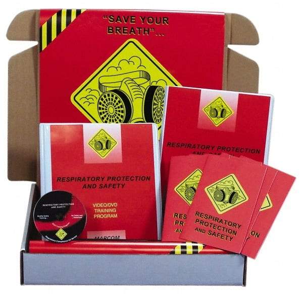 Marcom - Respiratory Protection and Safety, Multimedia Training Kit - DVD, English - Apex Tool & Supply