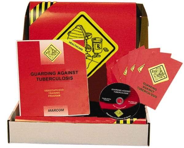 Marcom - Tuberculosis in the Healthcare Environments, Multimedia Training Kit - 22 Minute Run Time DVD, English and Spanish - Apex Tool & Supply