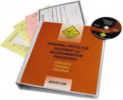 Marcom - Personal Protective Equipment & Decontamination Procedures, Multimedia Training Kit - 21 min Run Time DVD, English & Spanish - Apex Tool & Supply