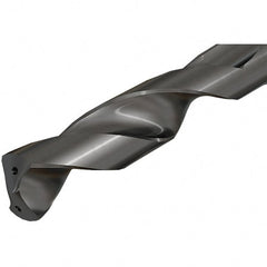 Iscar - 0.577" Spiral Flute Solid Carbide Screw Machine Drill Bit - Apex Tool & Supply