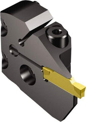 Sandvik Coromant - 570-xxR/L123..C Insert, 14mm Head Length, Modular Grooving Cutting Unit Head - Left Hand Cut, System Size 25, Through Coolant, Series CoroCut 1-2 - Apex Tool & Supply