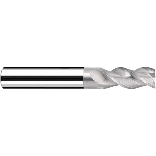 Fraisa - 3/8, 3/4" LOC, 3/8" Shank Diam, 2-3/4" OAL, 3 Flute Solid Carbide Square End Mill - Apex Tool & Supply