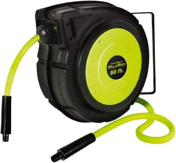 Legacy - 50' Spring Retractable Hose Reel - 150 psi, Hose Included - Apex Tool & Supply