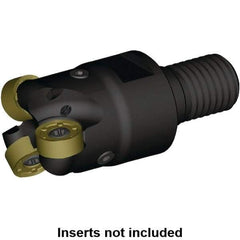 Kennametal - 20mm Cutting Diam, 29mm Shank Diam, 1.26" Max Depth of Cut, Modular Connection Indexable Copy End Mill - 3 Inserts, RN.J1204M0.. Insert, KDR Toolholder, Steel, Through Coolant - Apex Tool & Supply